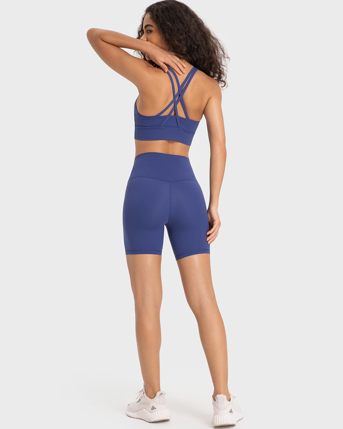 Aleah Seamless Shorts - Deep Indigo