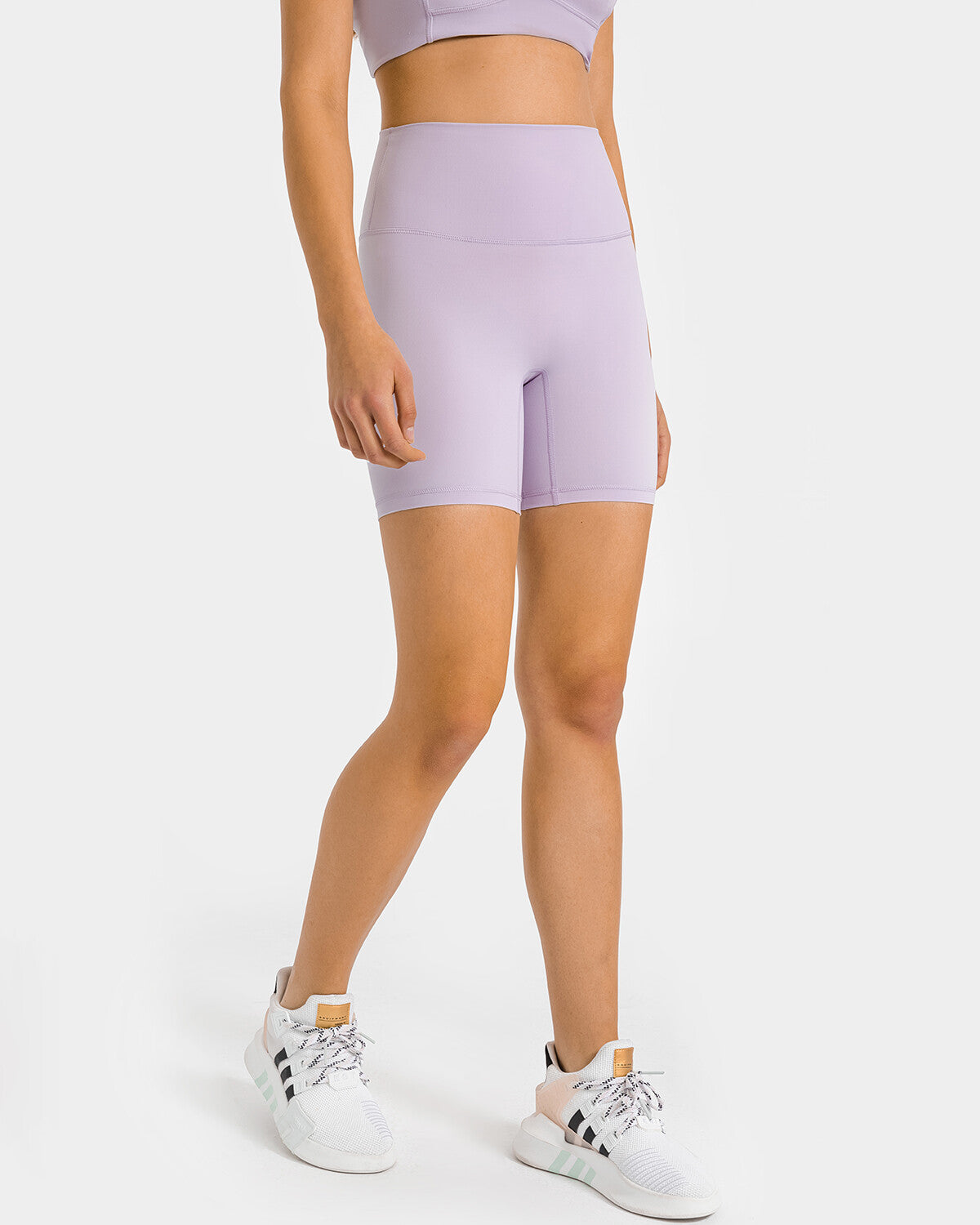 Aleah Seamless Shorts - Lilac