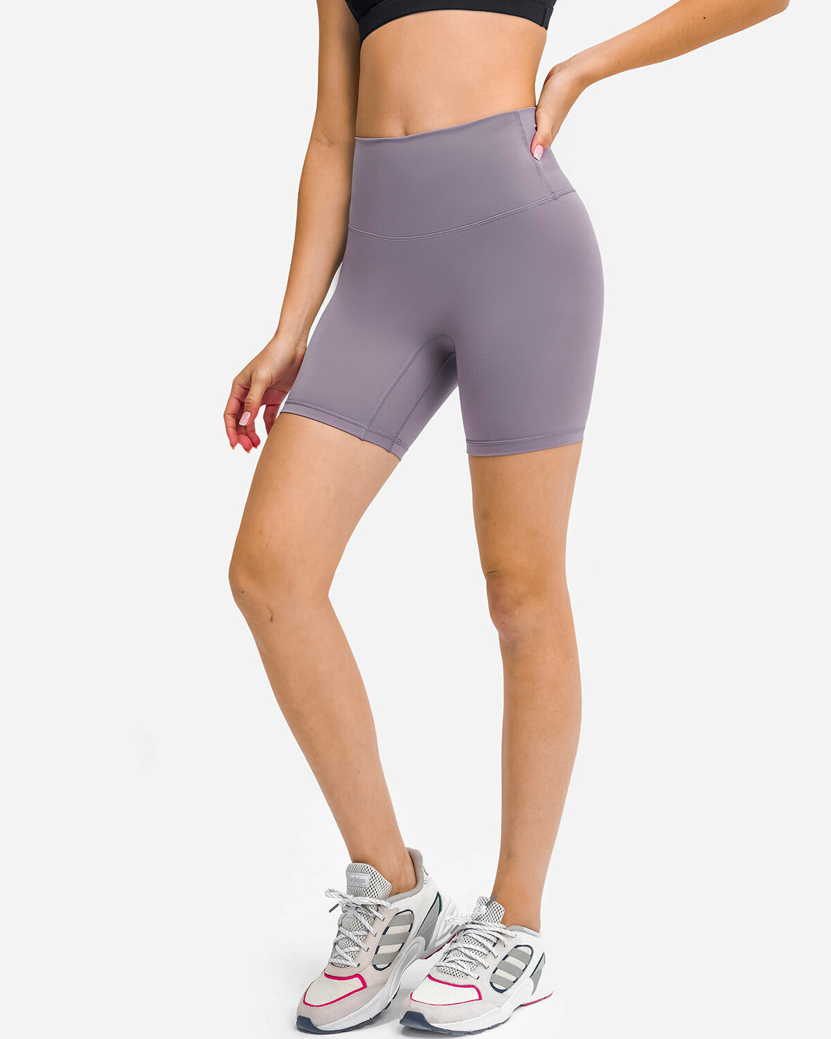 Aleah Seamless Shorts - Taupe