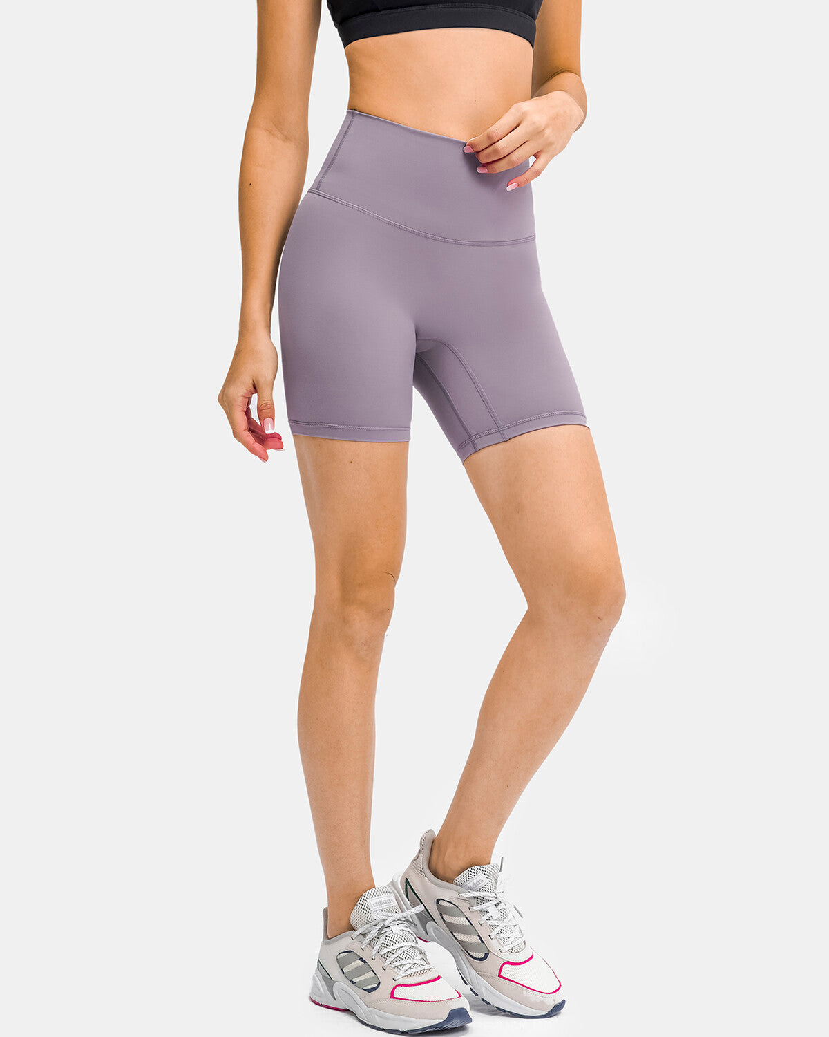 Aleah Seamless Shorts - Taupe