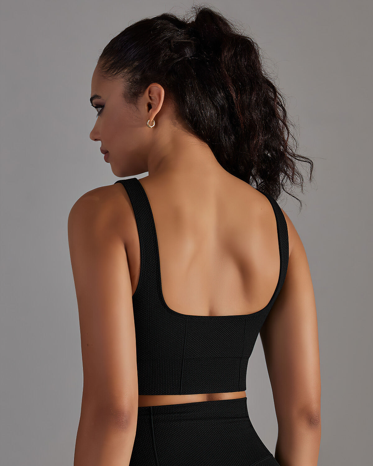 Alodia Flexi-U Sports Bra - Black