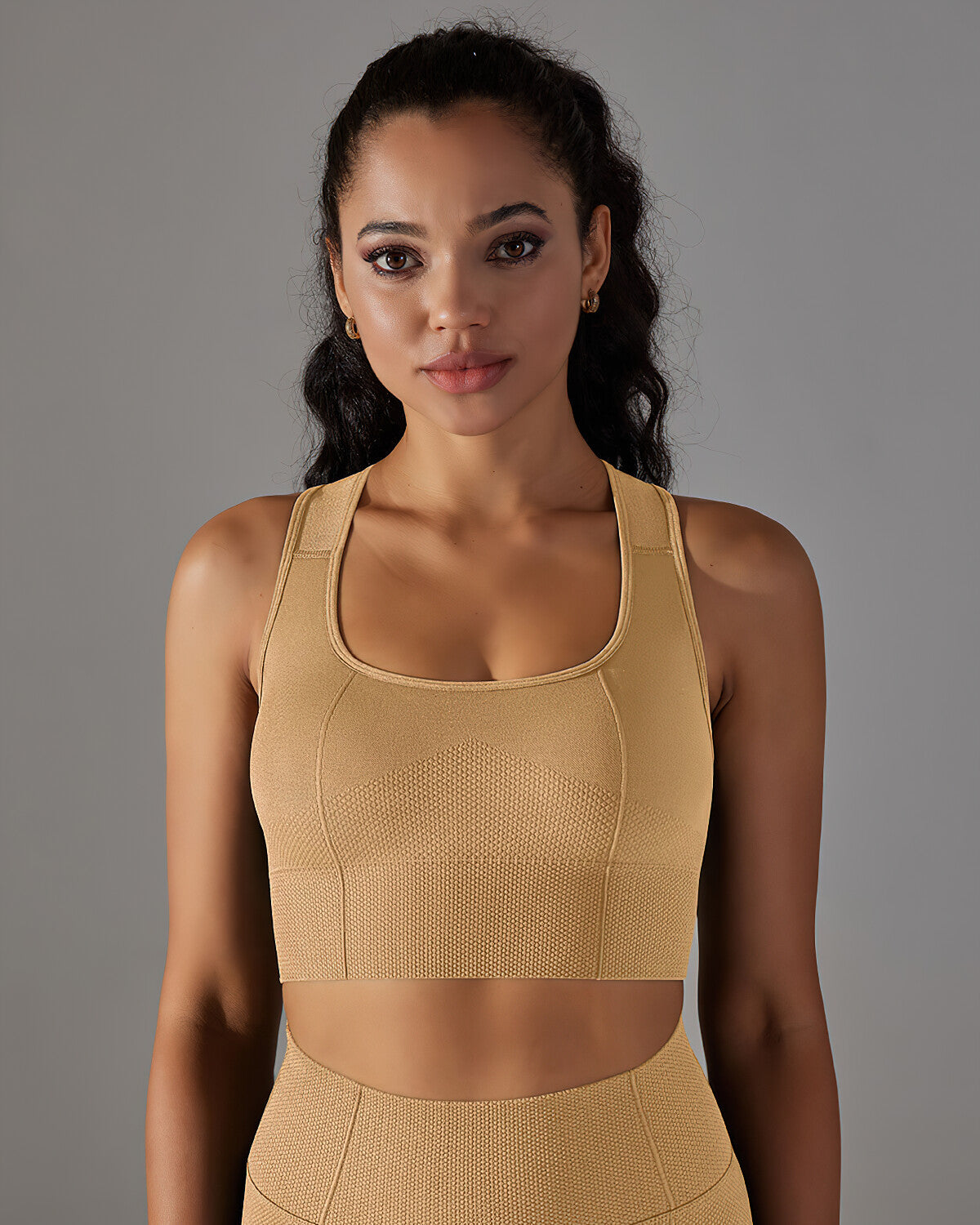 Alodia Racerback Sports Bra - Twine