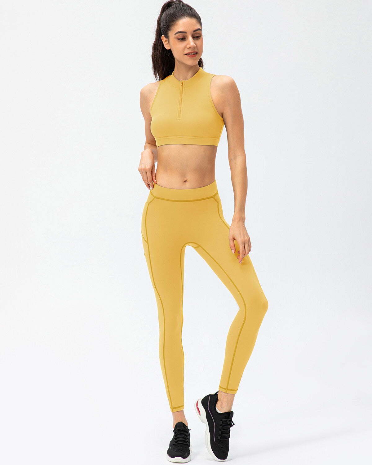 React Ariana Sports Bra - Yellow