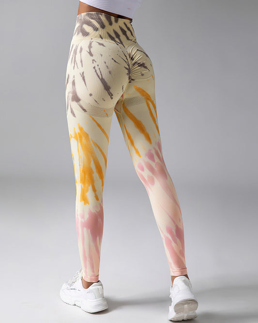 Bellamy Seamless Scrunch Leggings - Sunshine