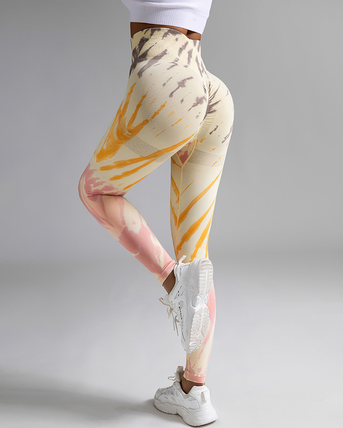 Bellamy Seamless Scrunch Leggings - Sunshine