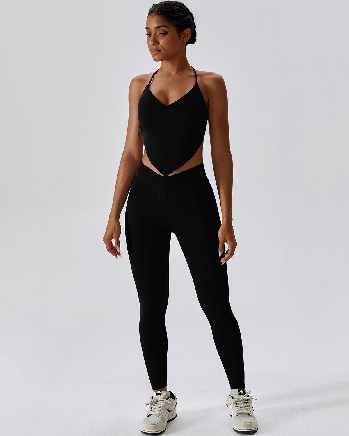 Bethany Seamless Pocket Leggings - Black