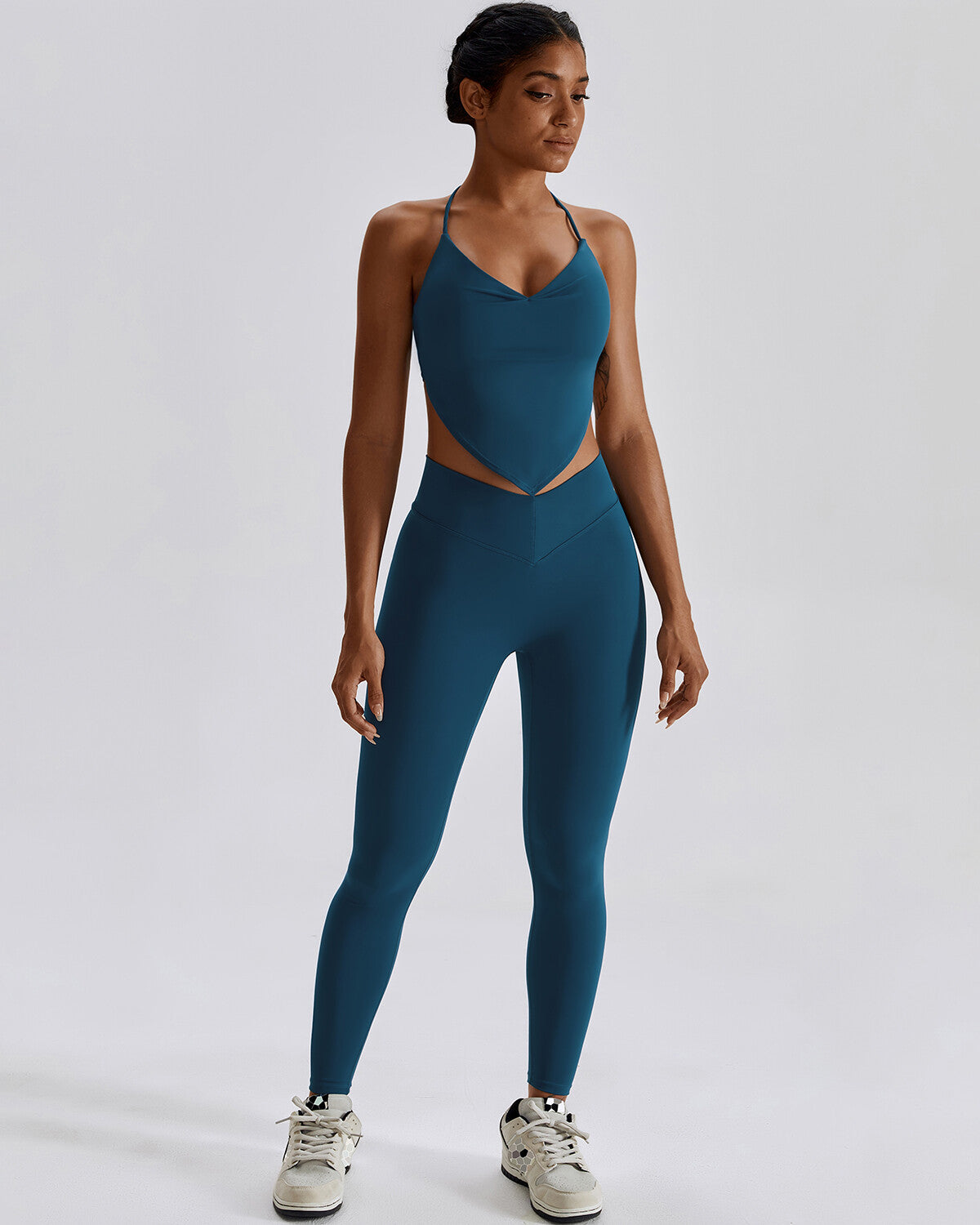 Bethany Seamless Pocket Leggings - Blue