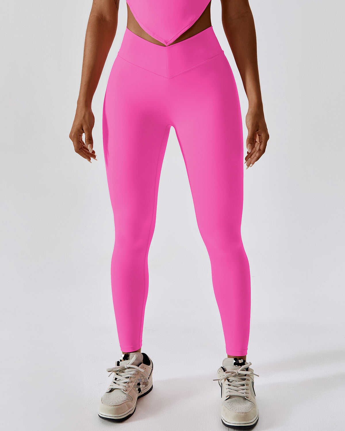 Bethany Seamless Pocket Leggings - Pink