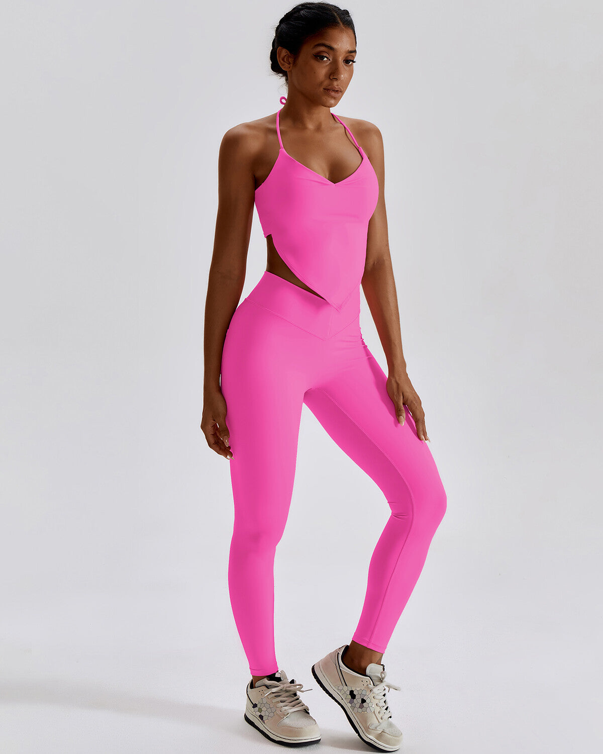 Bethany Seamless Pocket Leggings - Pink