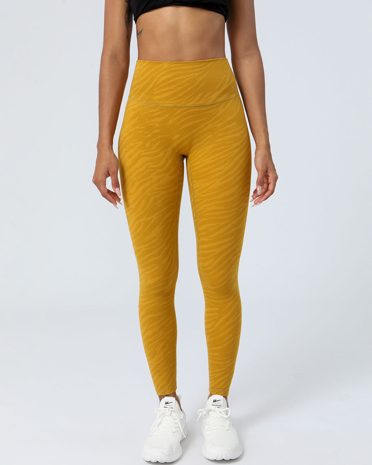 Chelsea Seamless Scrunch Leggings - Yellow