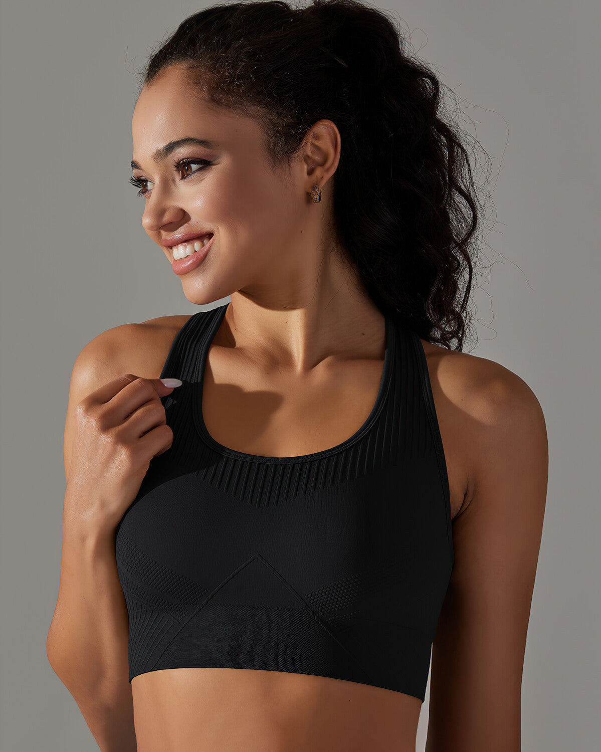 Cheyenne Sports Bra - Black