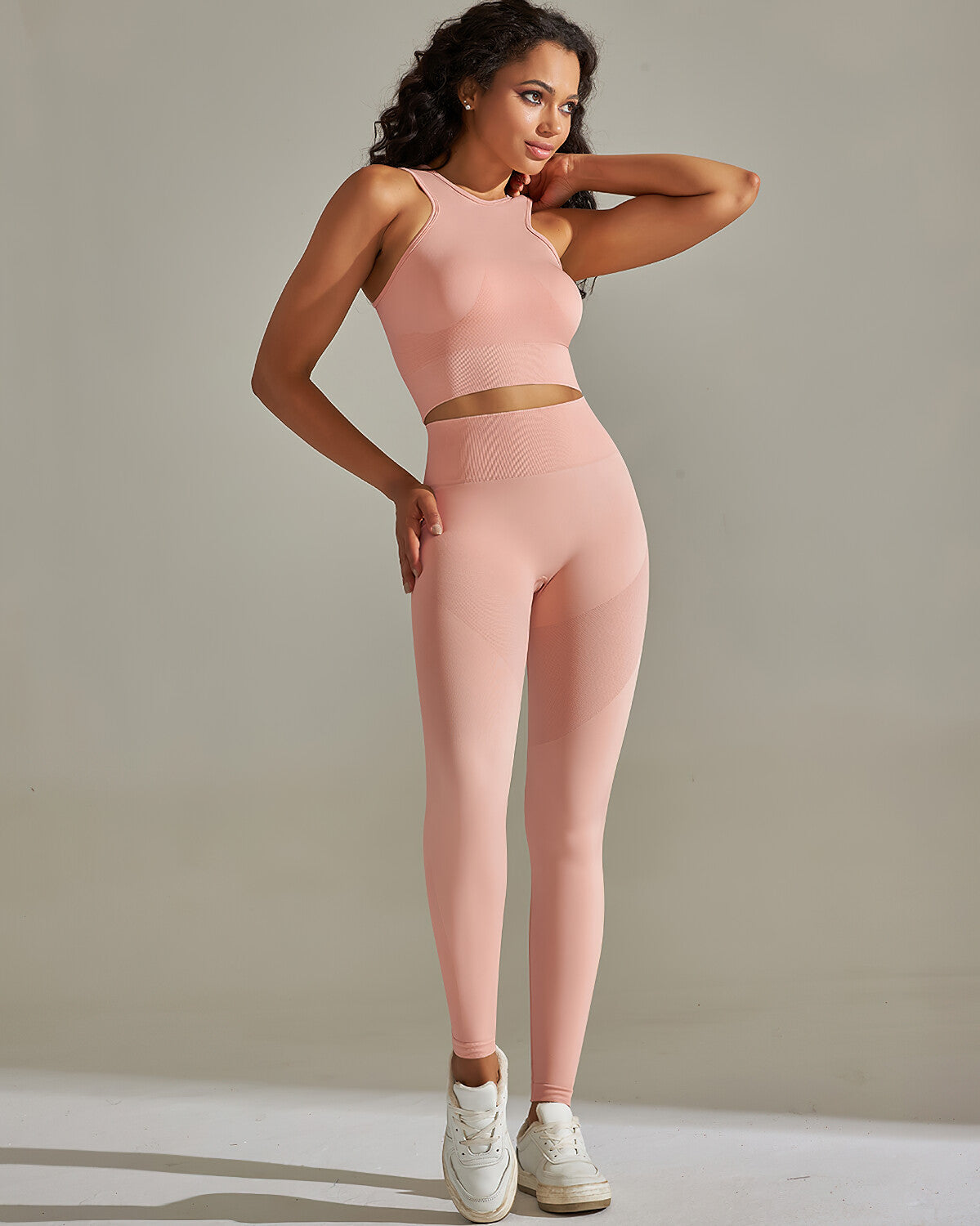 Cleo Crop Top - Pink