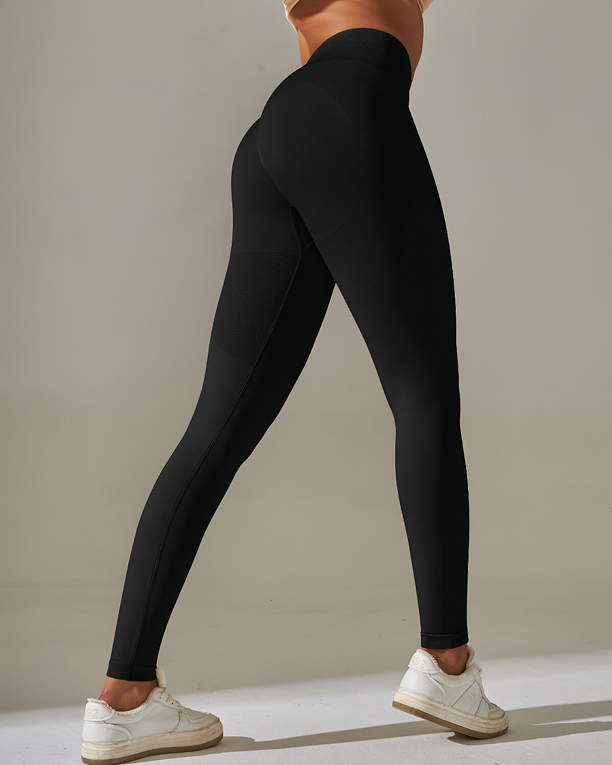 Cleo Seamless Leggings - Black