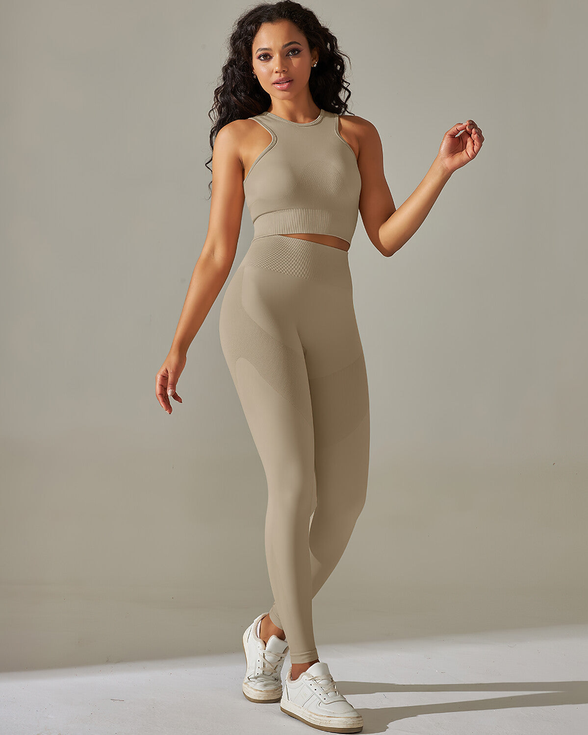 Cleo Seamless Leggings - Khaki