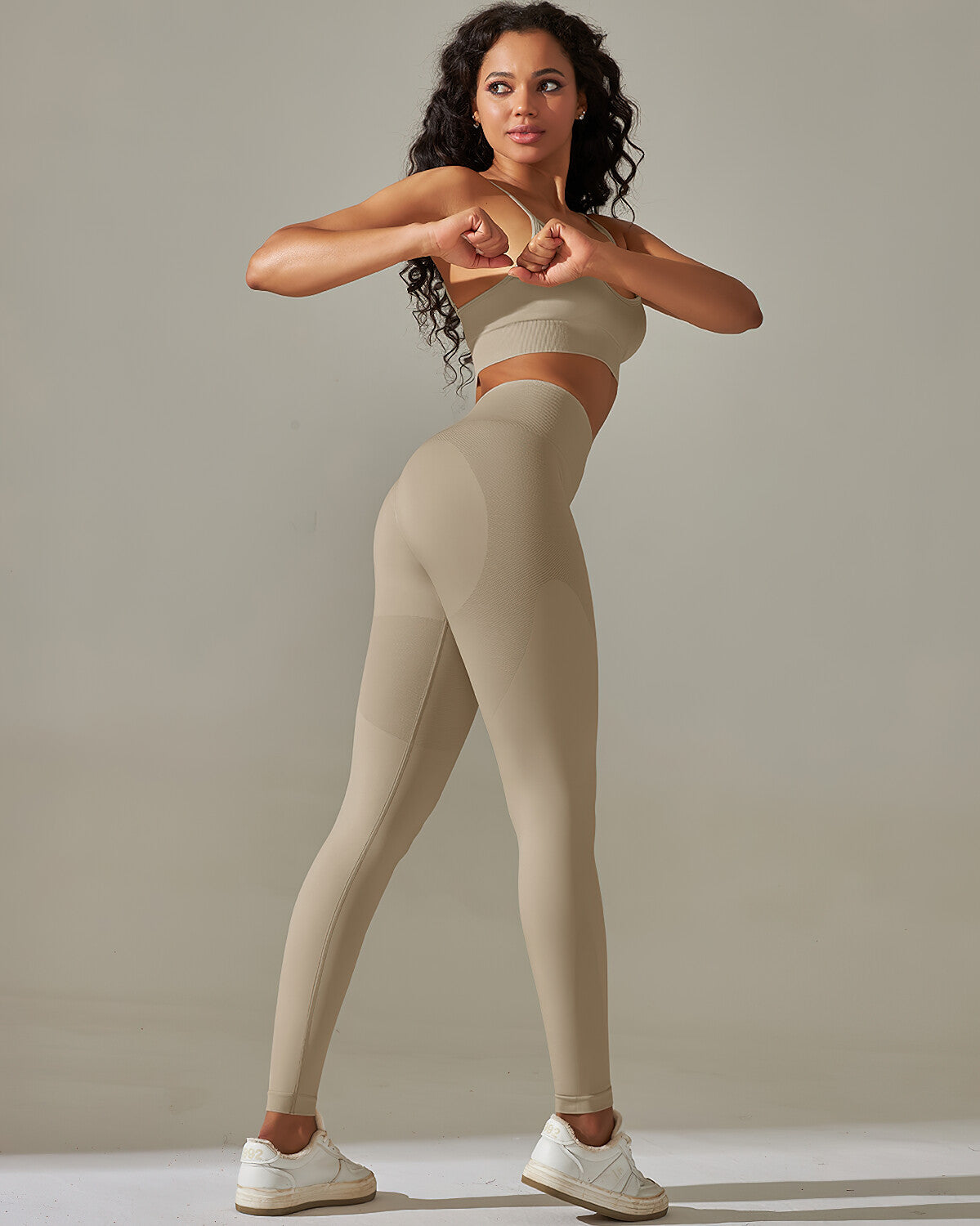 Cleo Seamless Leggings - Khaki