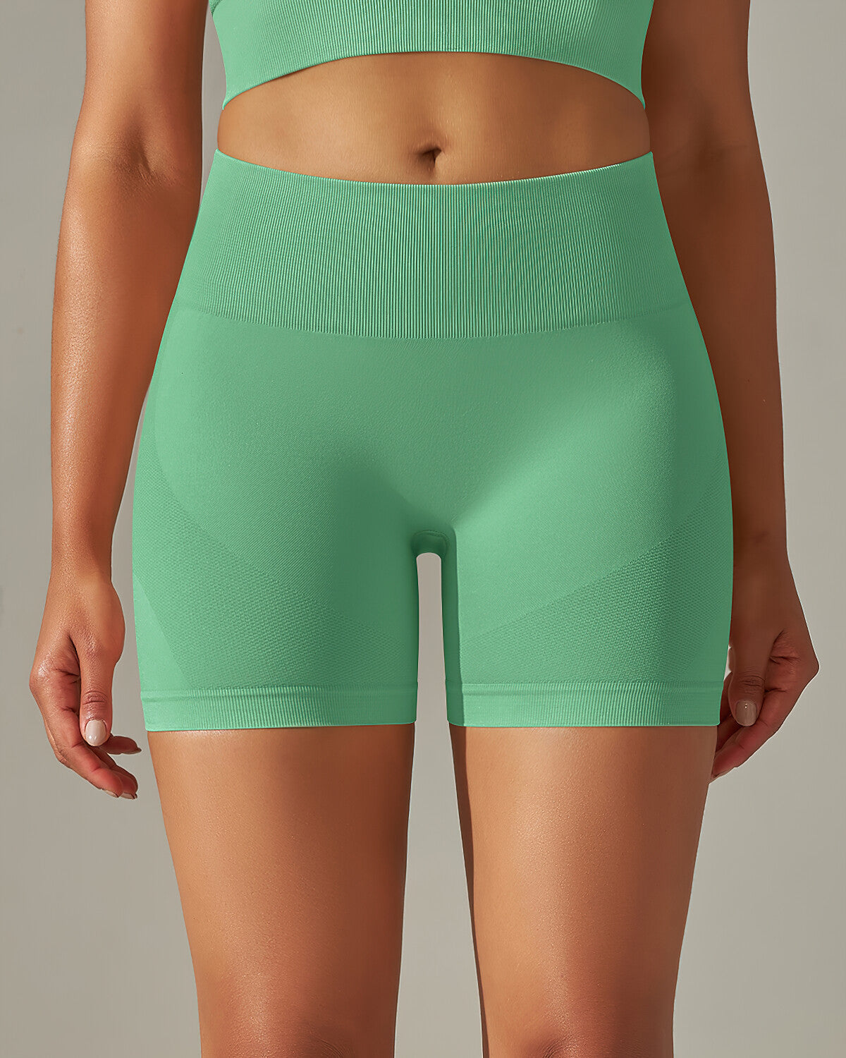 Cleo Seamless Shorts - Green