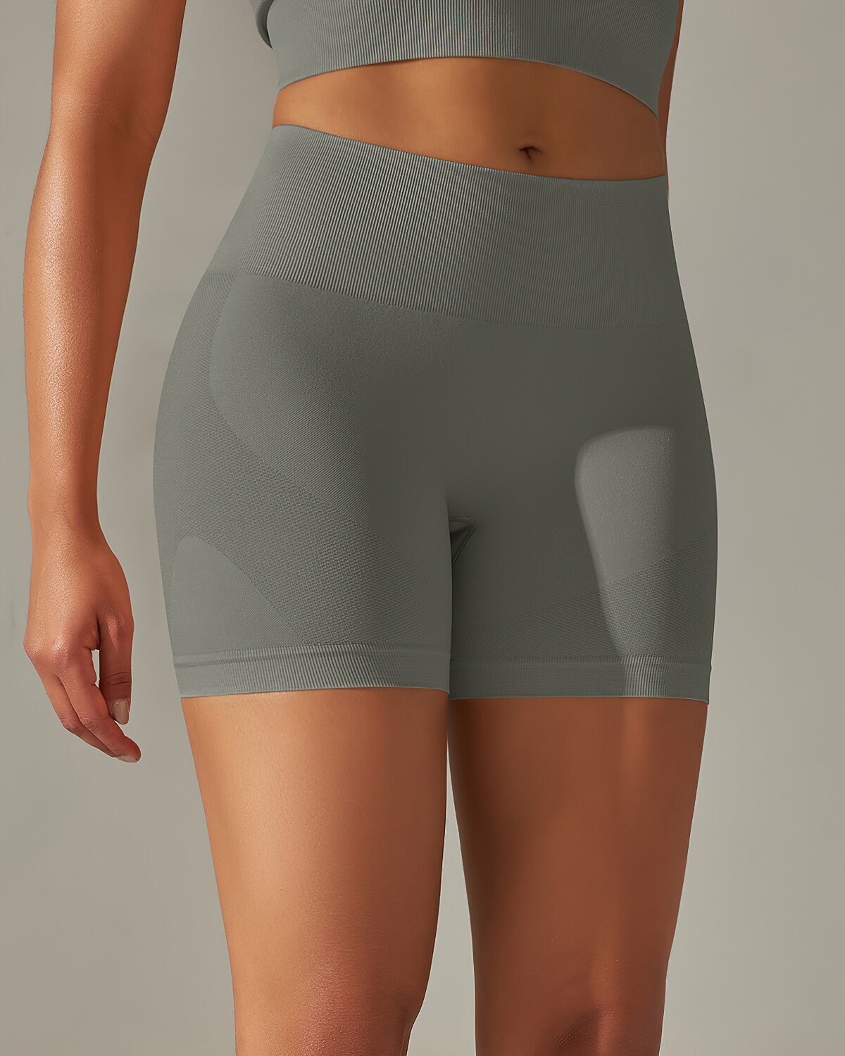 Cleo Seamless Shorts - Grey