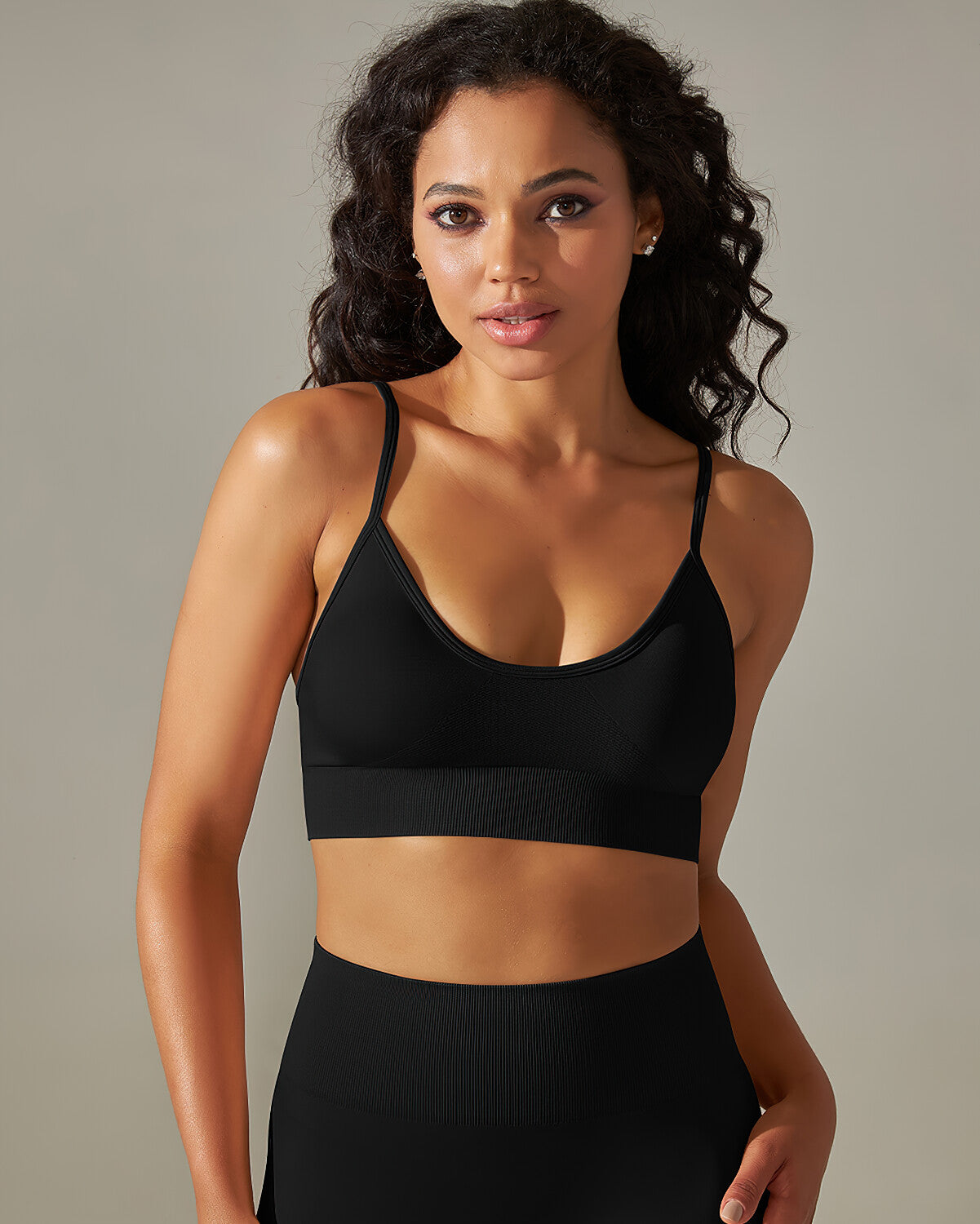 Cleo Sports Bra - Black