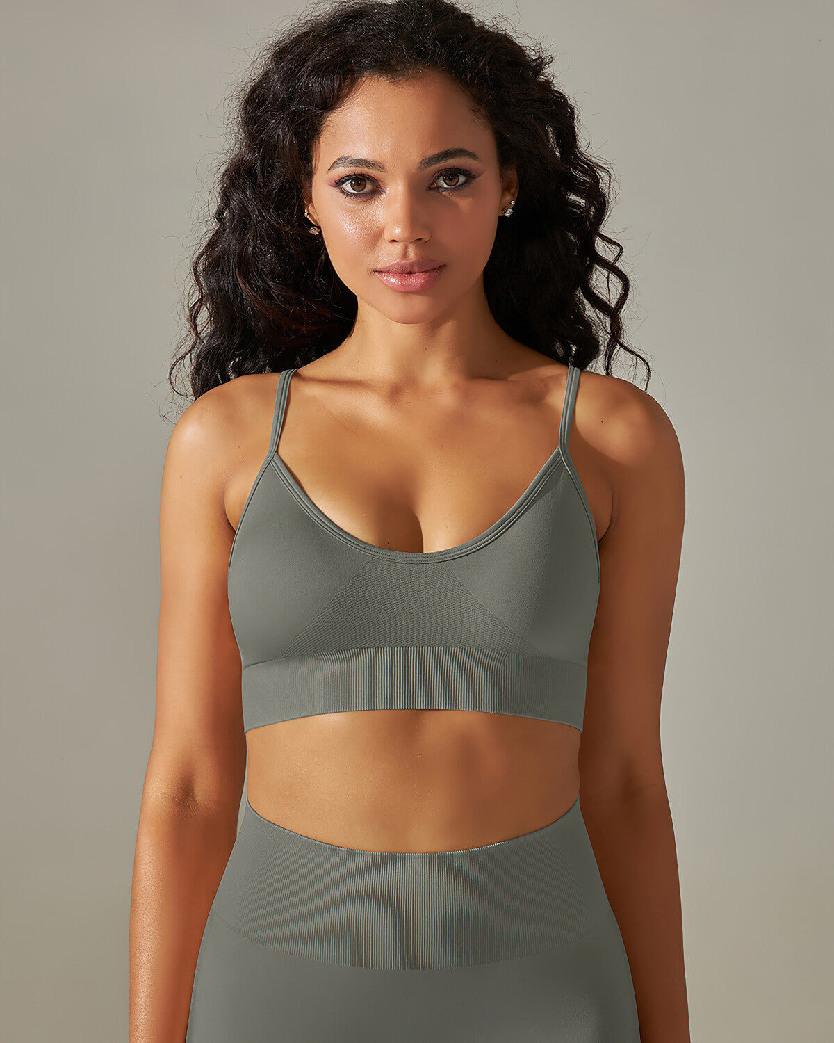 Cleo Sports Bra - Grey