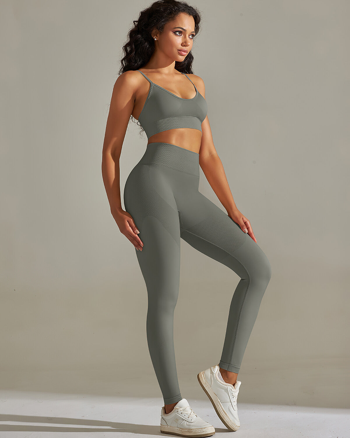 Cleo Sports Bra - Grey