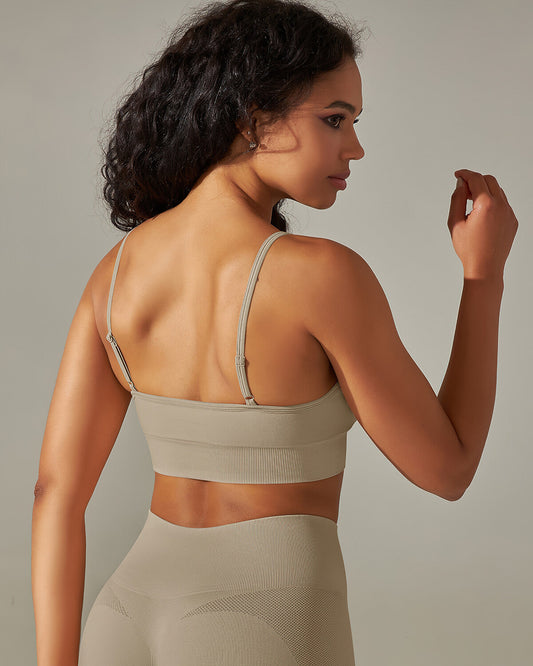 Cleo Sports Bra - Khaki