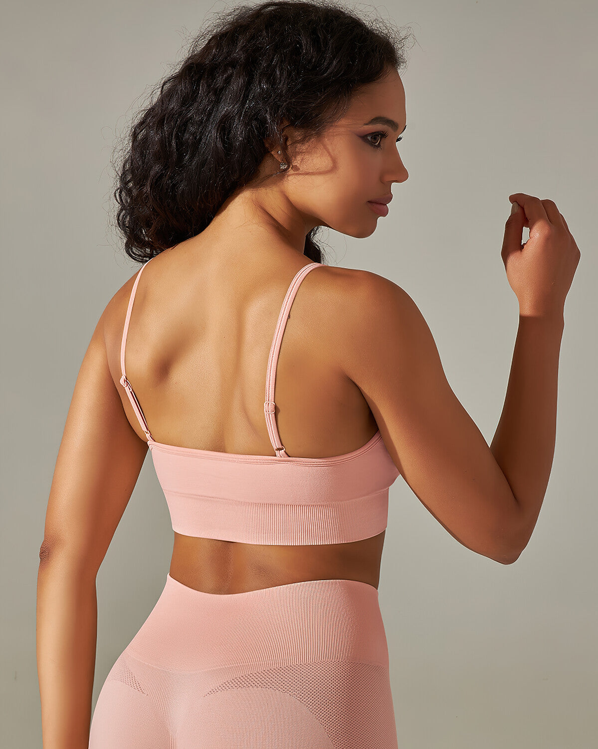 Cleo Sports Bra - Pink