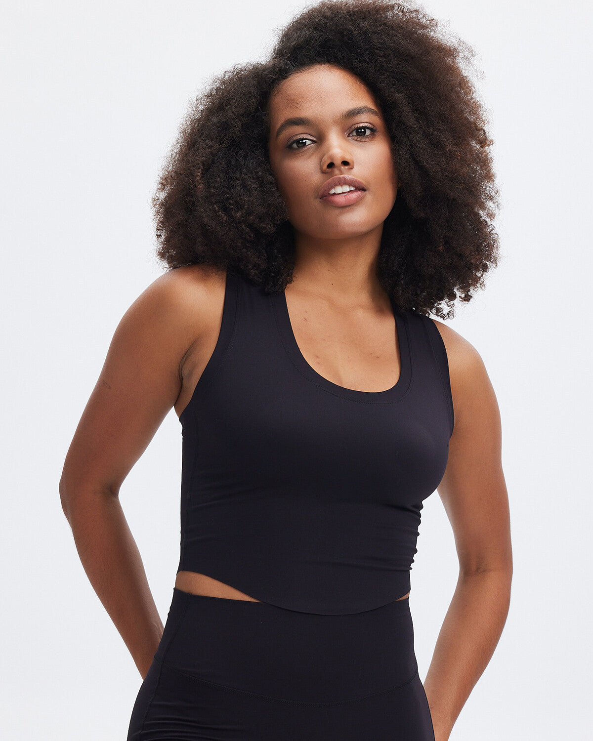 Liza Crop Top - Black