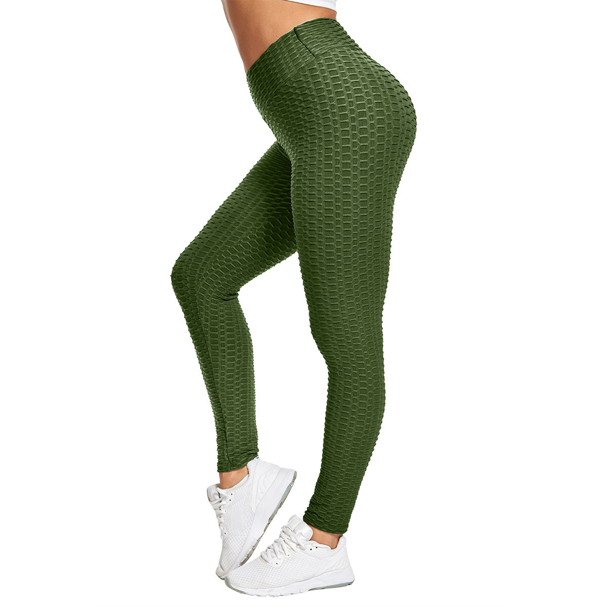React DELUXE Seamless Legging - Army Green