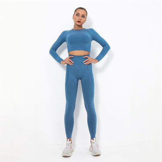 React Seamless LUXE Set - Blue