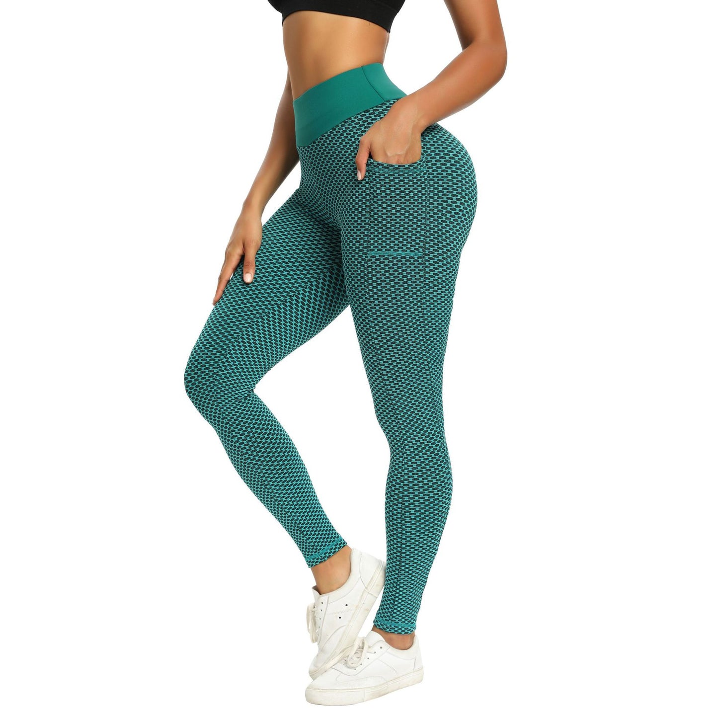 React LUXE Pocket Legging - Green