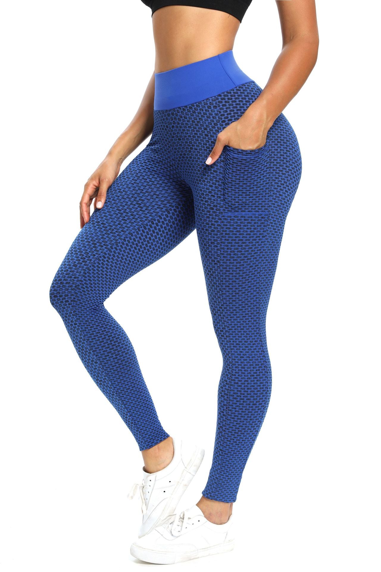 React LUXE Pocket Legging - Navy