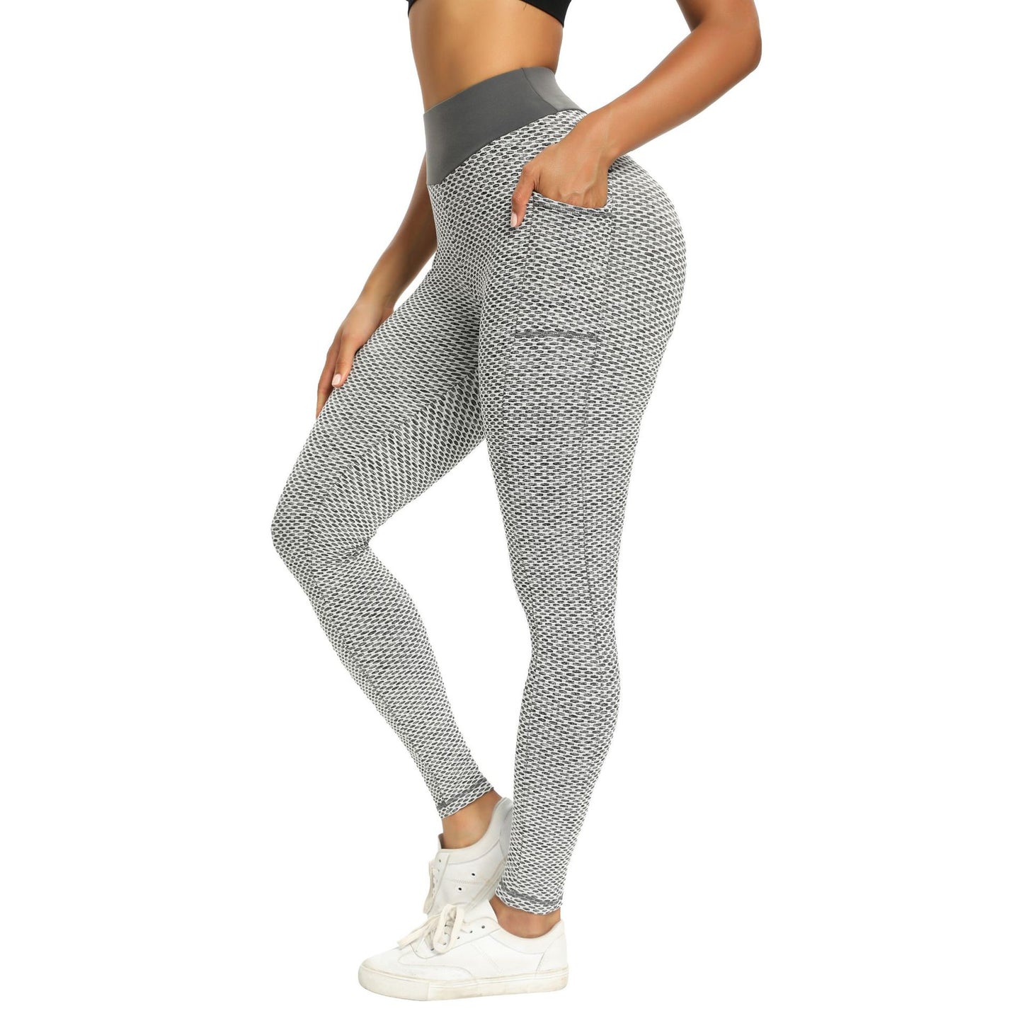 React LUXE Pocket Legging - Grey