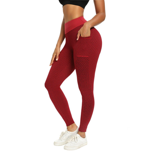 React LUXE Pocket Legging - Red