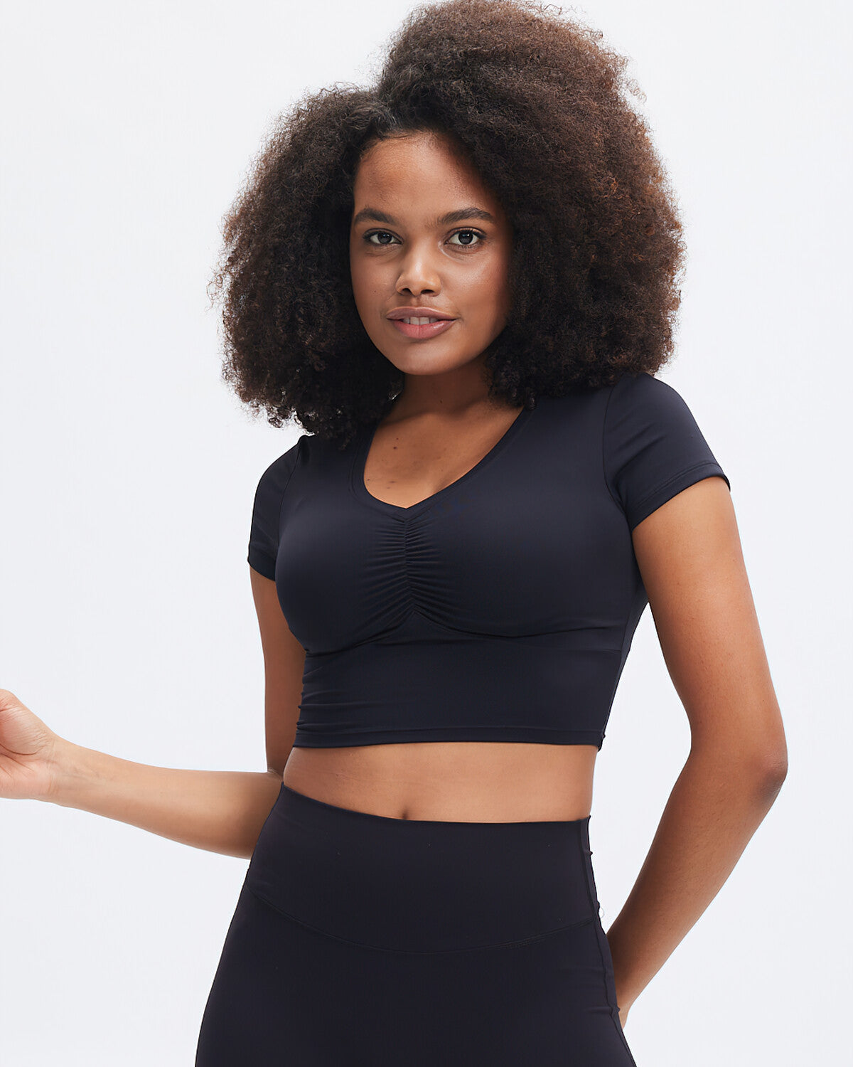 Jenny Crop Top - Black