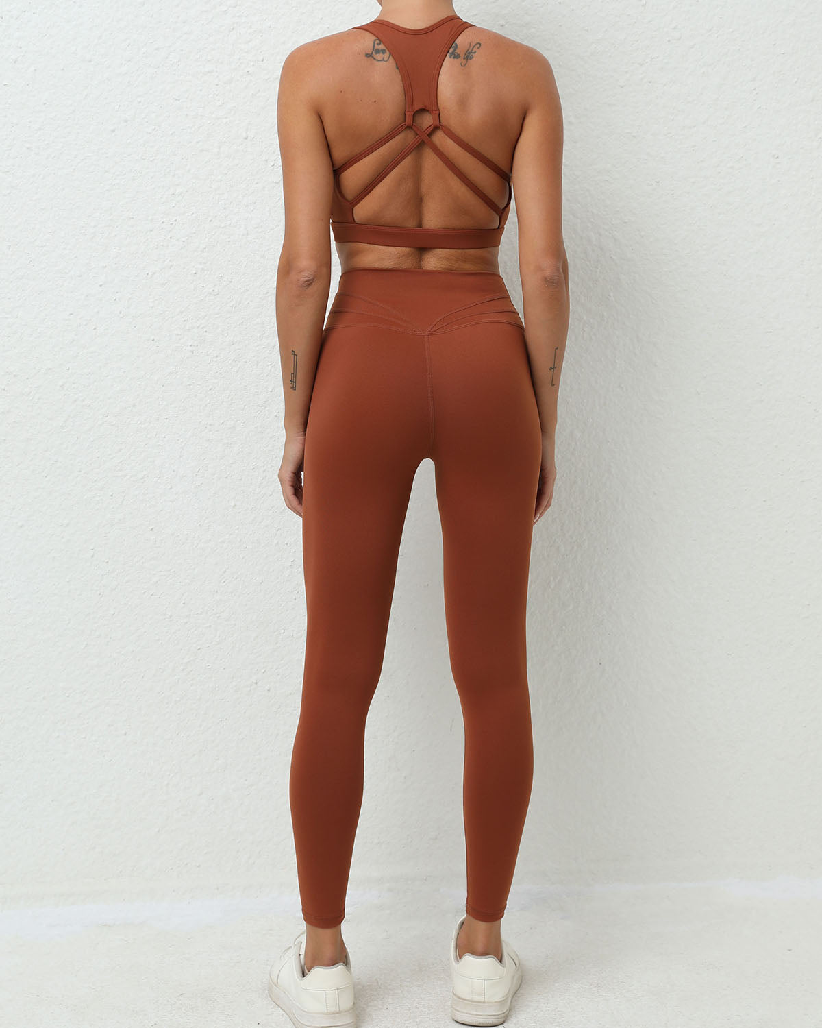 Jasmine Seamless Leggings - Chestnut