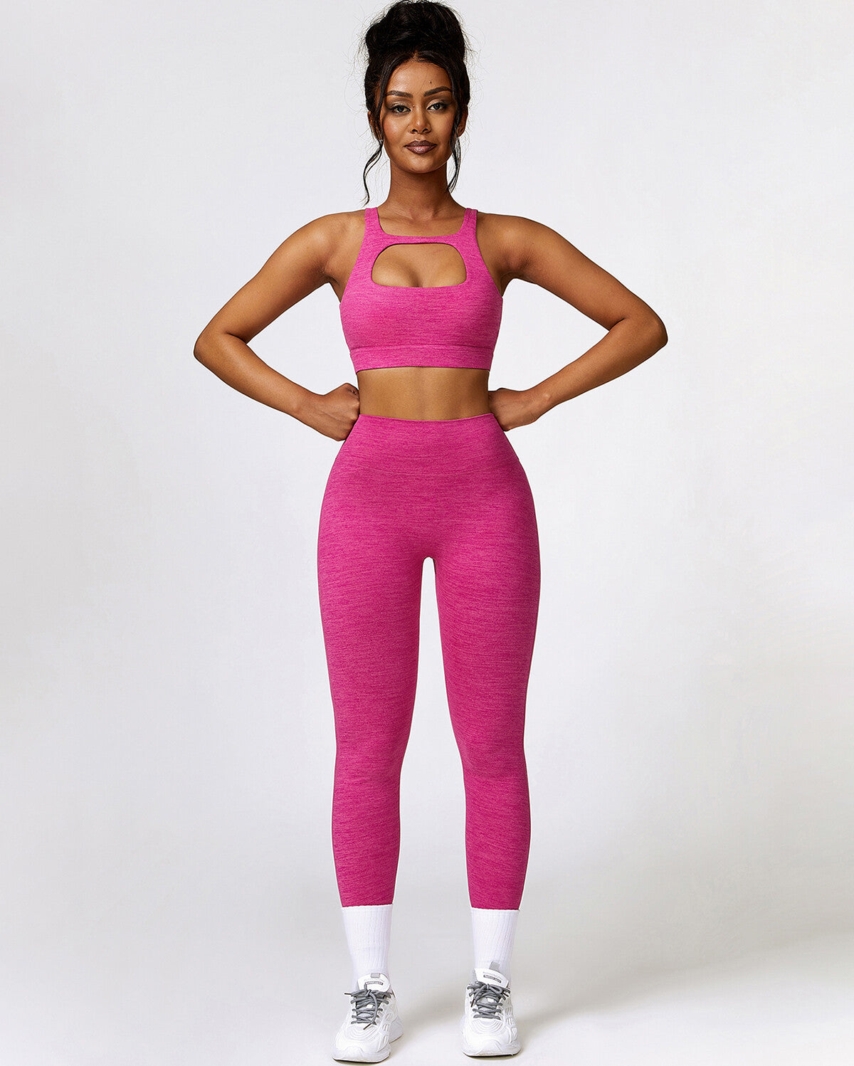 Jemma Seamless Pocket Leggings - Pink