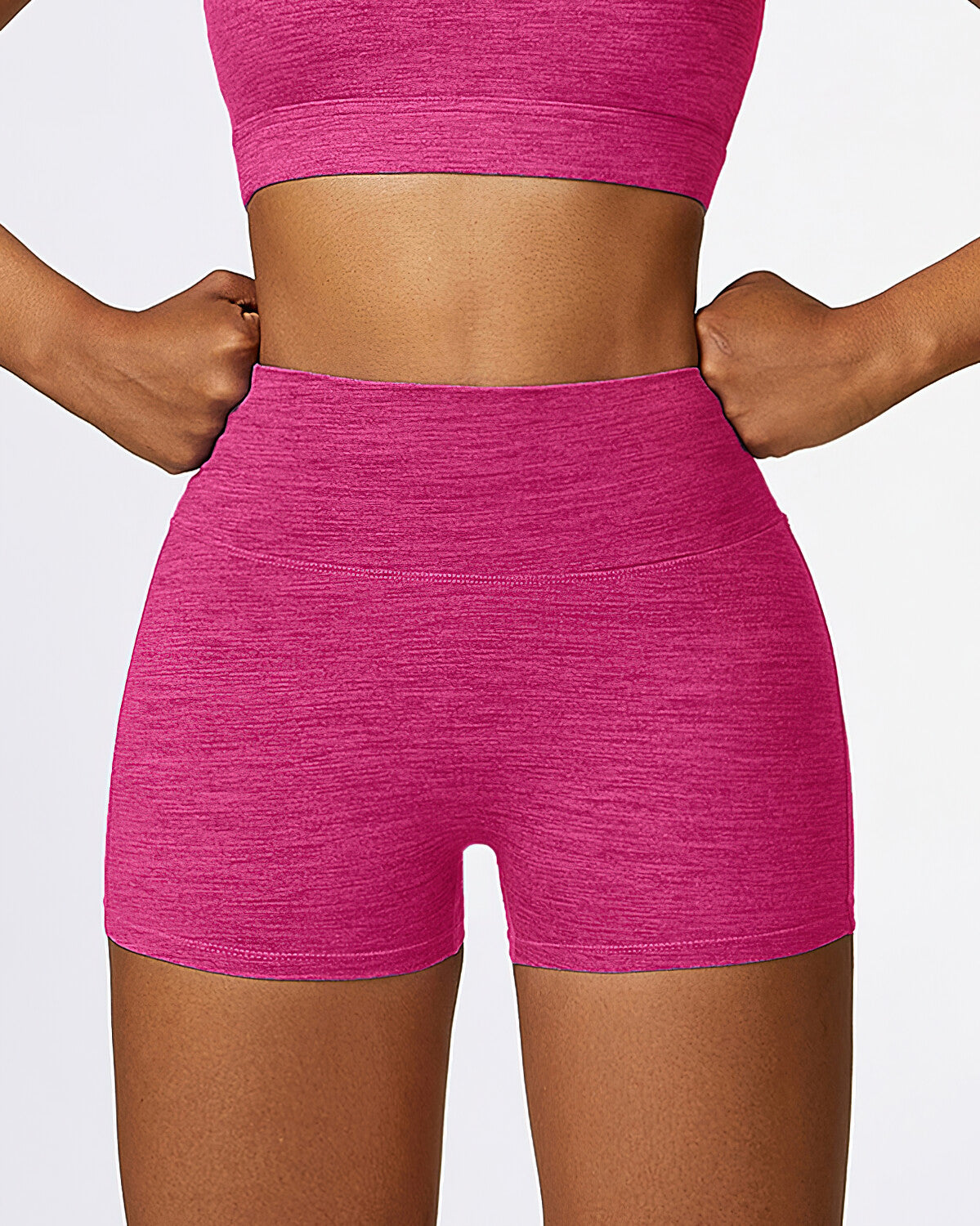 Jemma Seamless Pocket Shorts - Pink
