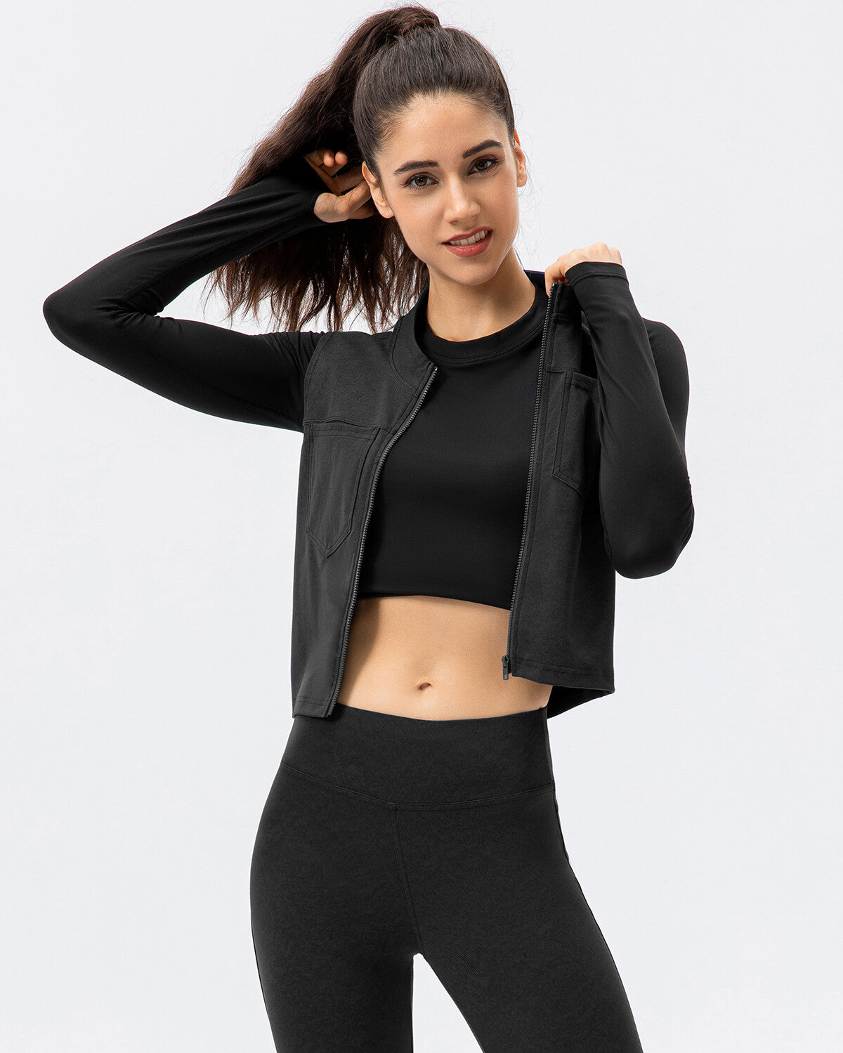 Katty Sports Vest - Black