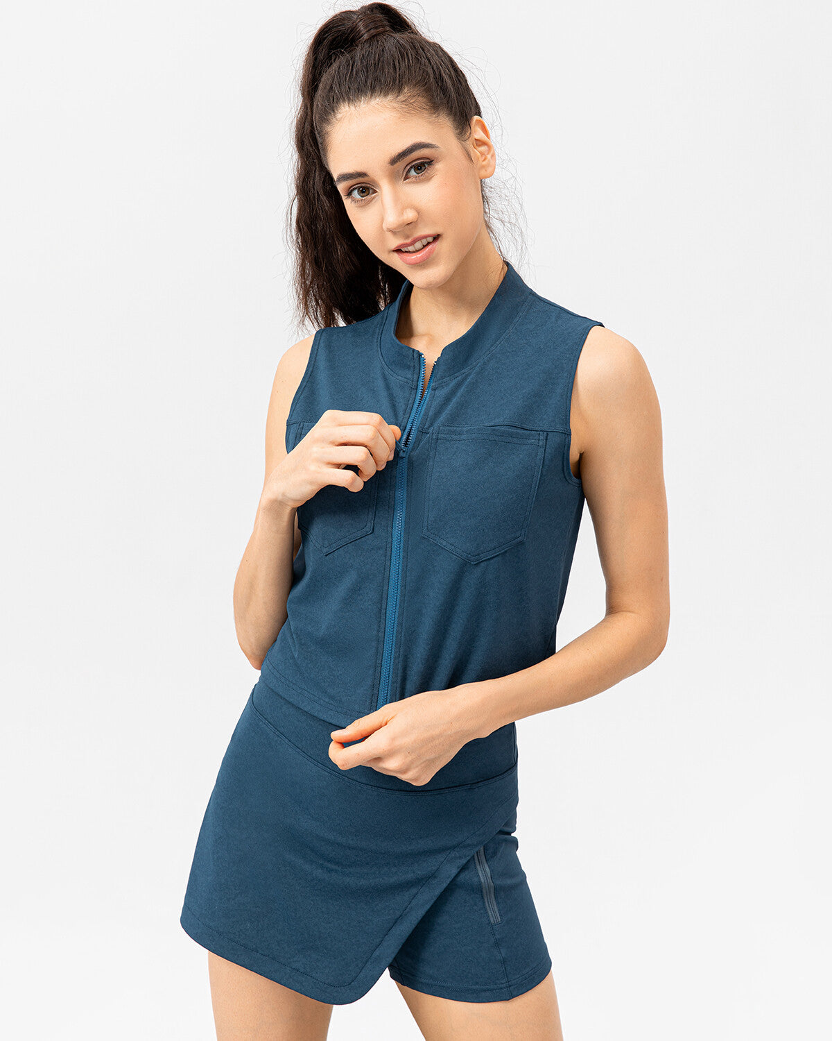 Katty Sports Vest - Blue