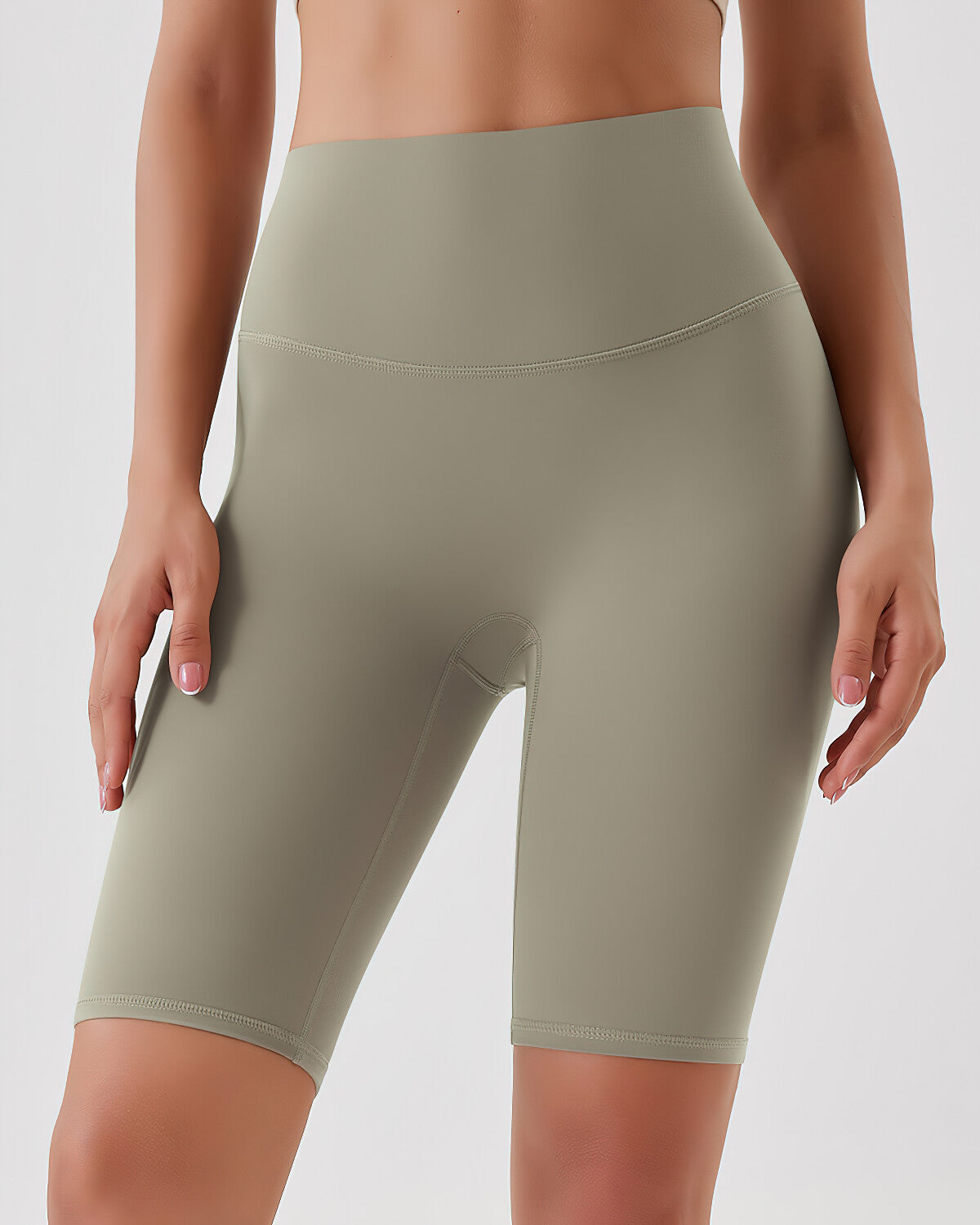 Lara Seamless Biker Shorts - Gurkha