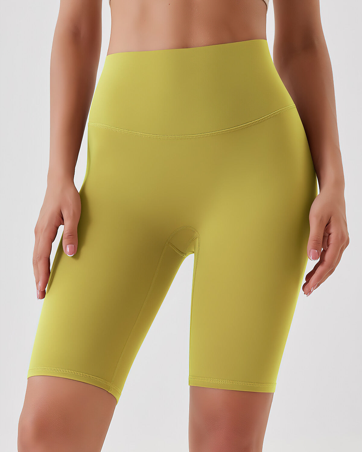 Lara Seamless Biker Shorts - Husk