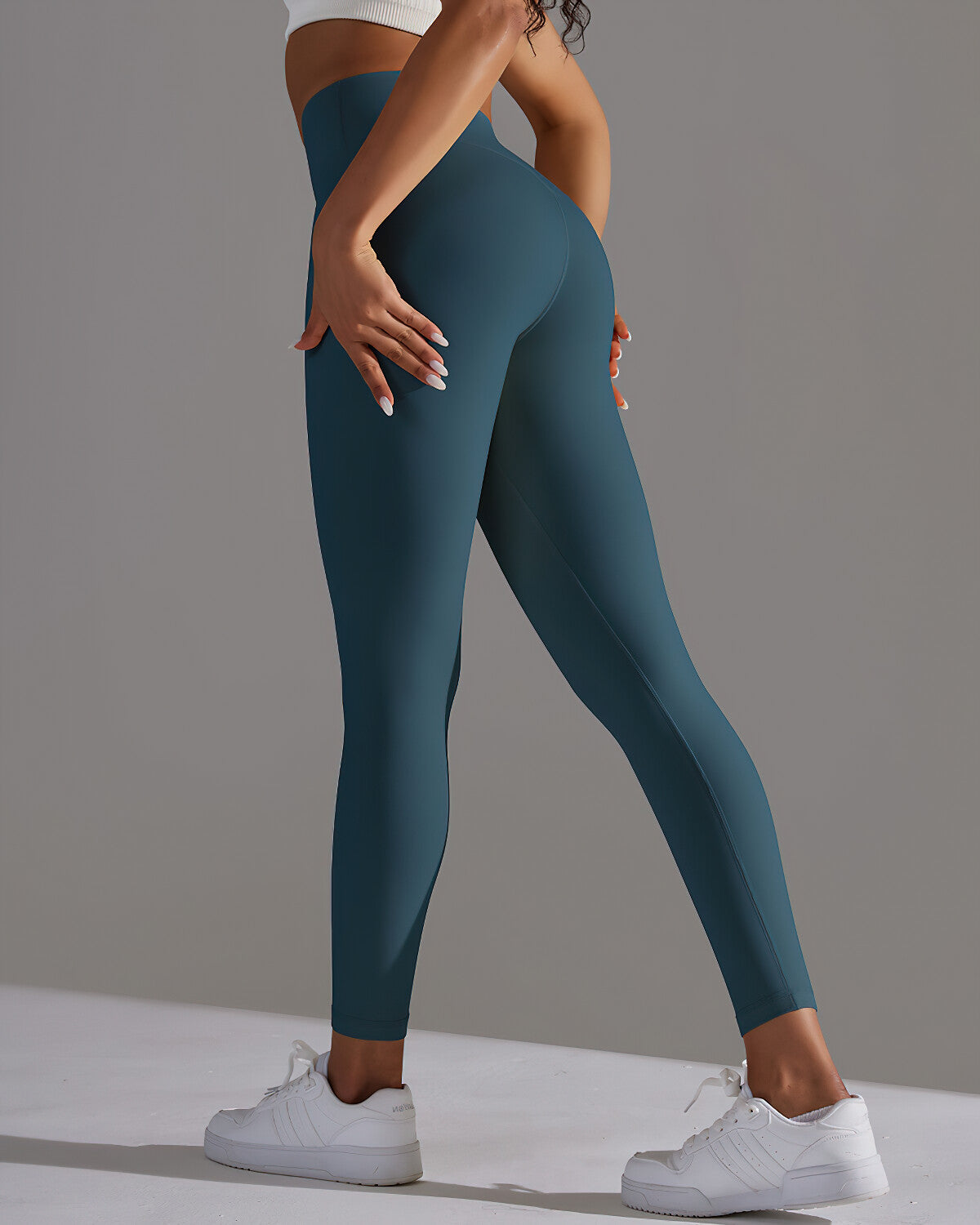 Lara Seamless Leggings - Bluewood