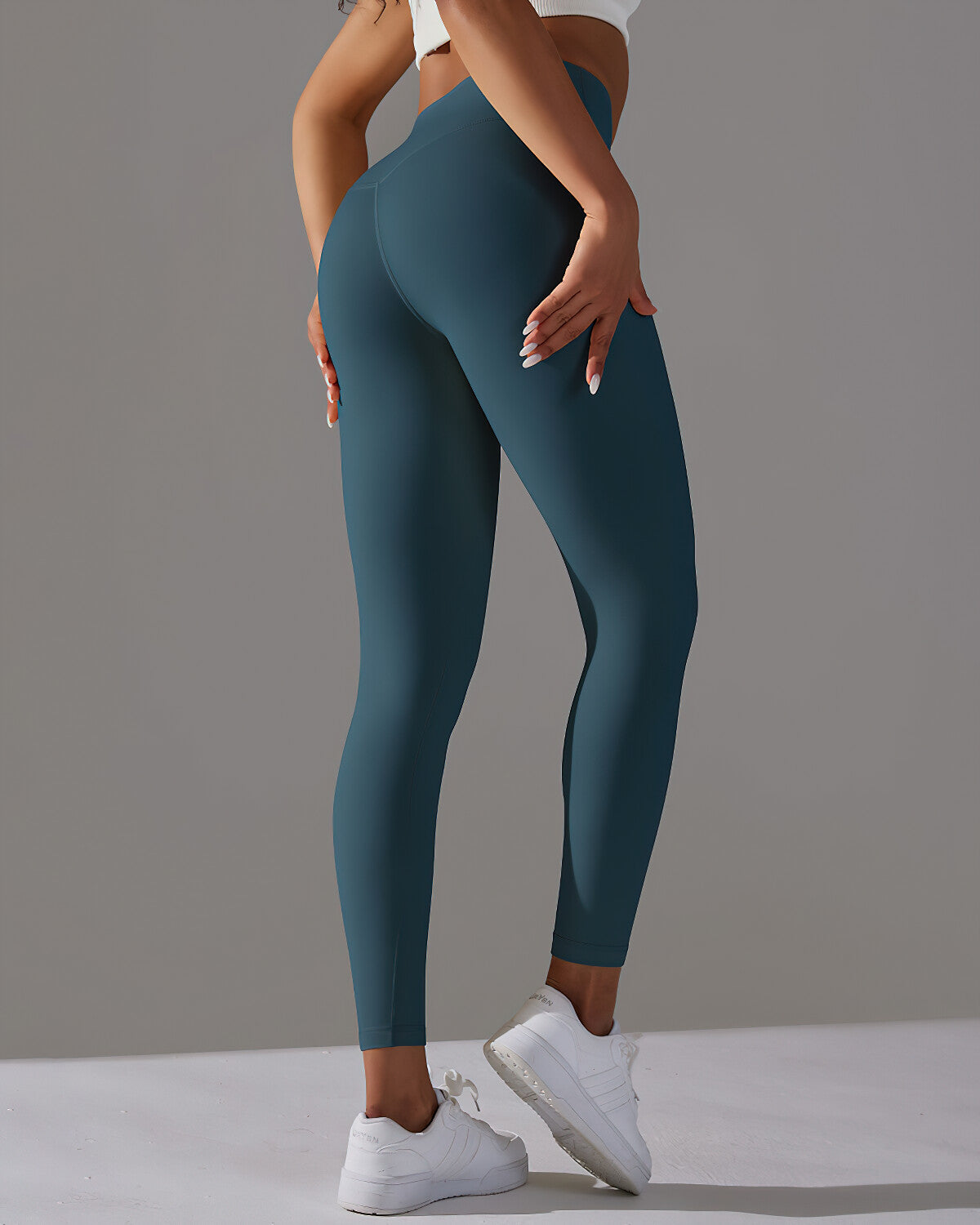 Lara Seamless Leggings - Bluewood