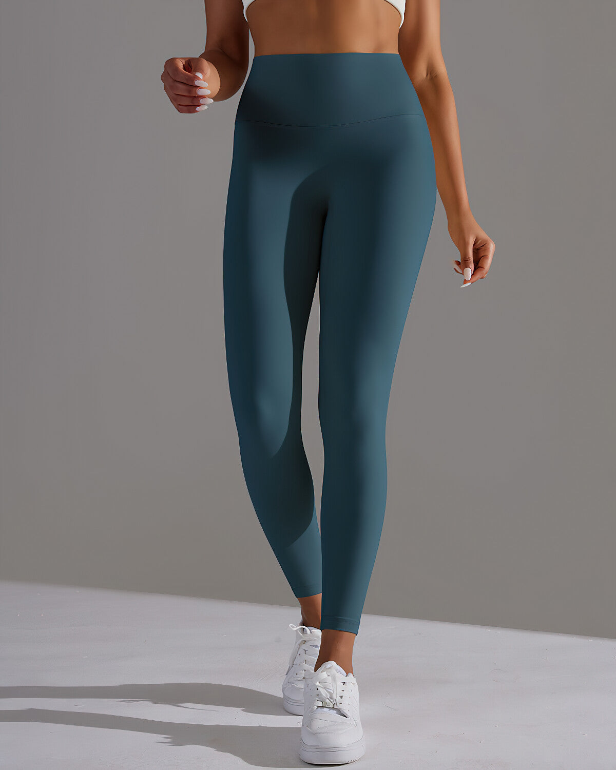 Lara Seamless Leggings - Bluewood