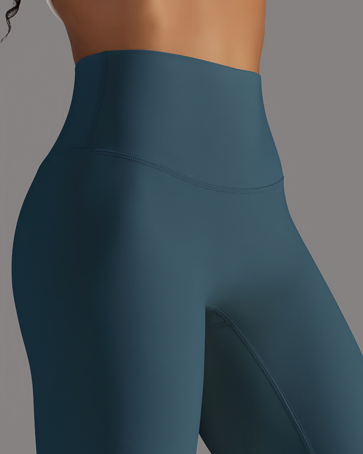 Lara Seamless Leggings - Bluewood