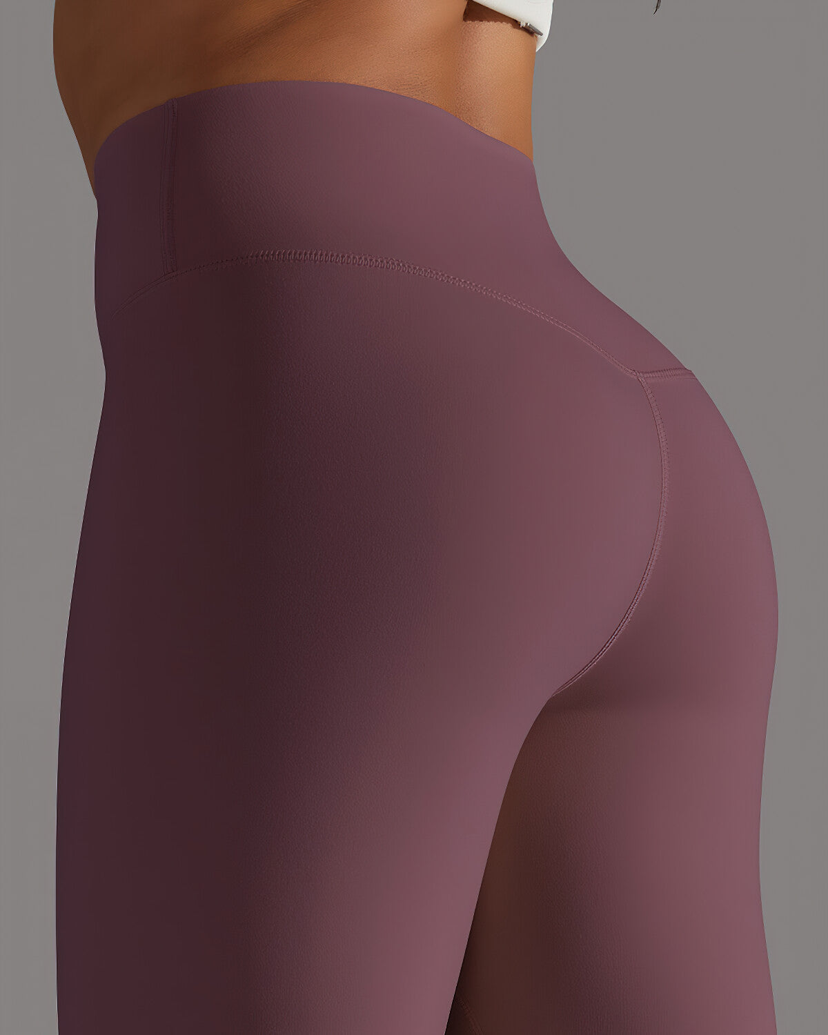 Lara Seamless Leggings - Eggplant