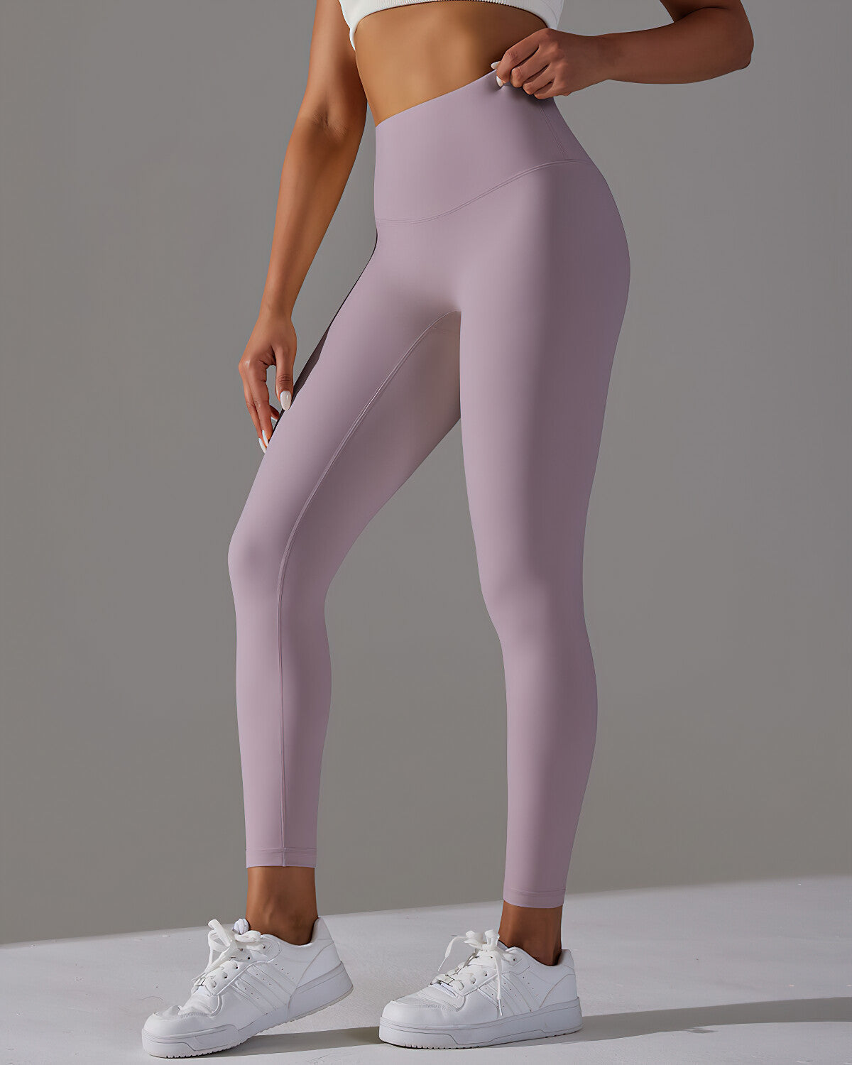 Lara Seamless Leggings - Faded Plum