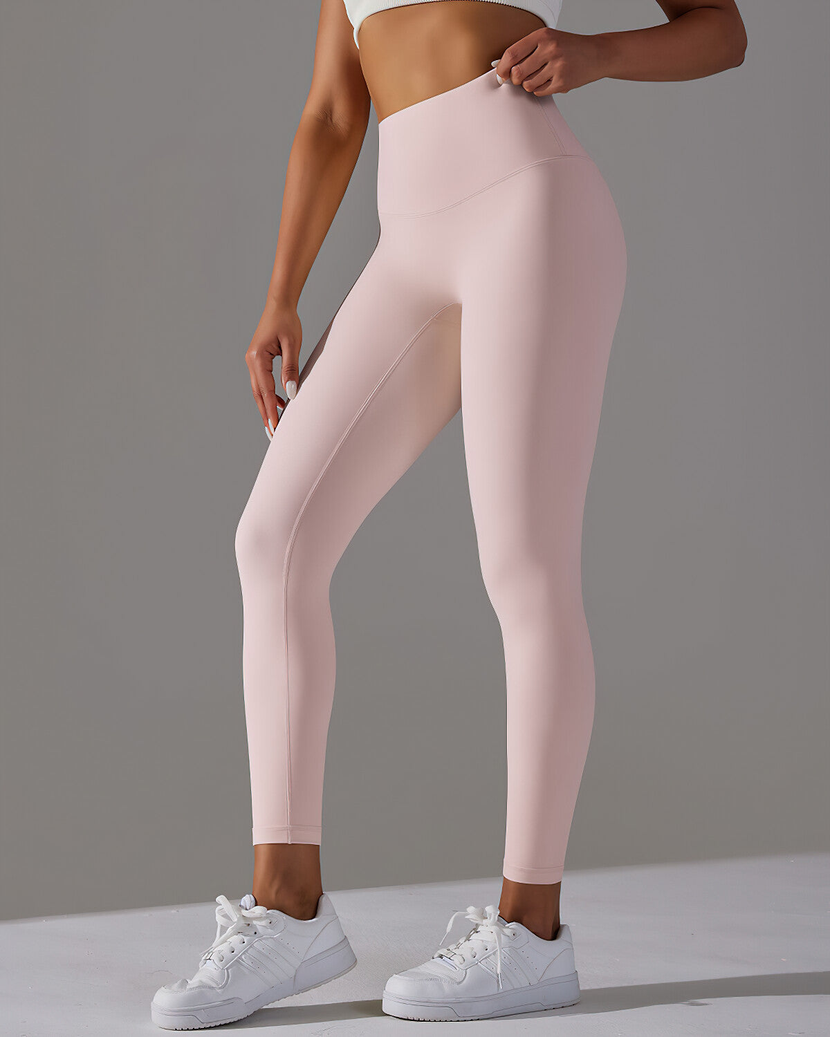 Lara Seamless Leggings - Light Rose