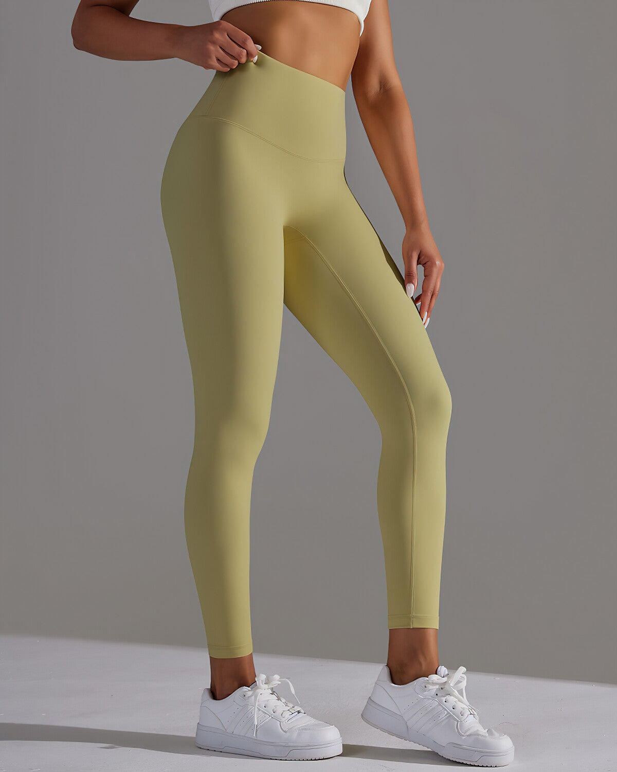 Lara Seamless Leggings - Mongoose