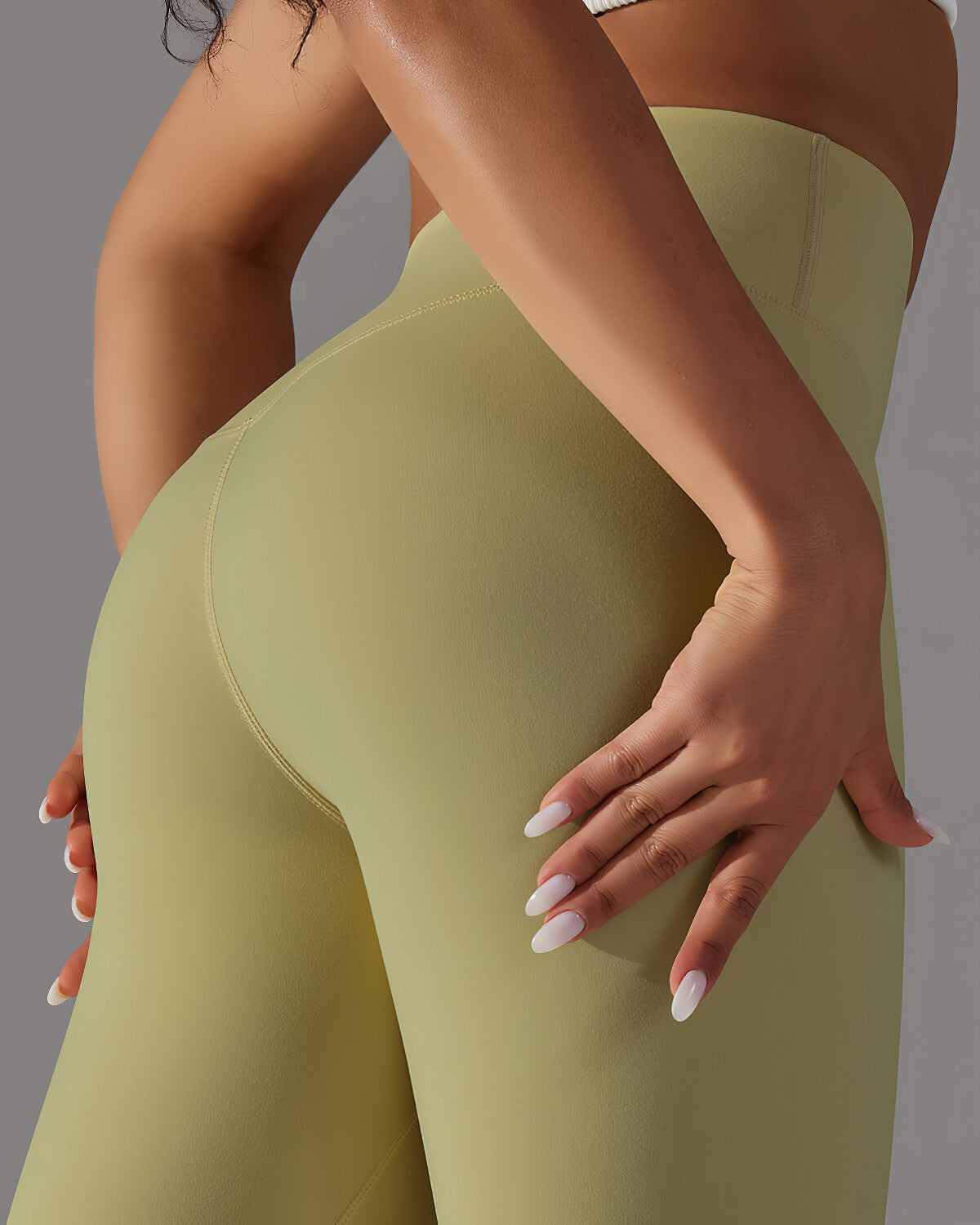 Lara Seamless Leggings - Mongoose